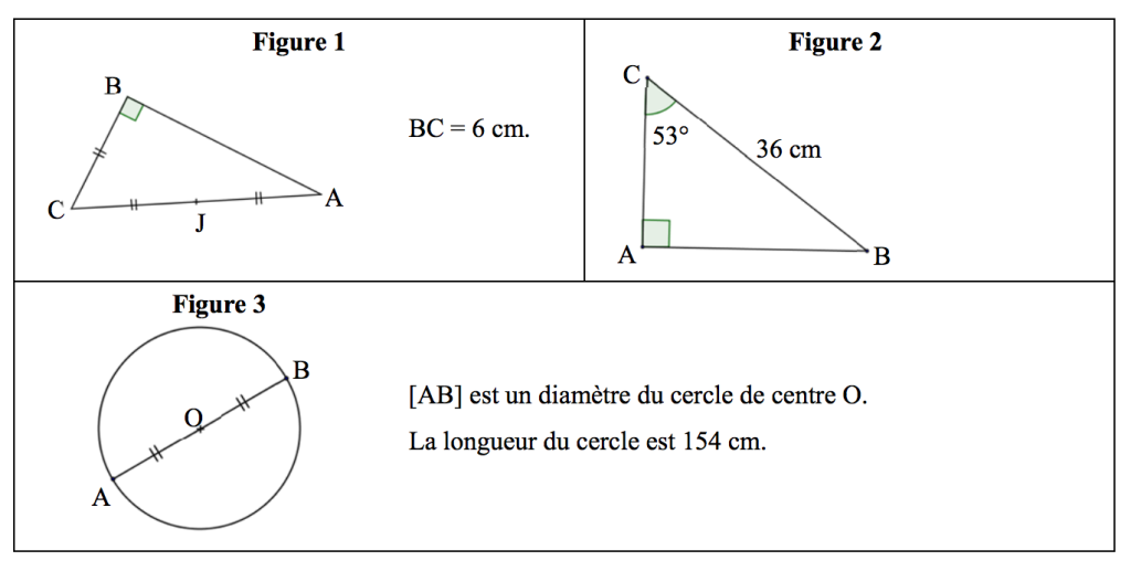 Exercices Maths Type Brevet Avec Corrigés corrigé exercice 3 brevet maths 2016